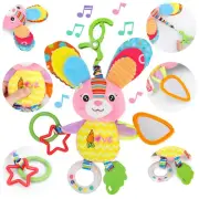 Smiim Cute Rabbit Plush Stroller Merry Bed Child Seat Car Baby Baby Toy Bir 403