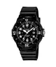 【金台鐘錶】CASIO 卡西歐 防水指針錶 運動膠帶錶-黑LRW-200H-1B
