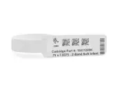 Zebra 10031289k Z-Band Direct Soft Infant, flexible wristbands, 6 Cartridge, New