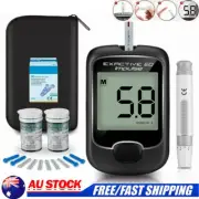 Blood Glucose Monitor Diabetes Testing Blood Sugar Meter Test Strips & Lancets