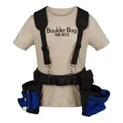 BOULDER BAG Comfort Padded Suspenders. Tool Belt NOT included High Tech Padde...
