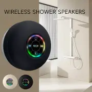 Wireless Bluetooth Speaker IPX4 Waterproof with Sucker for Shower Room Bathroom