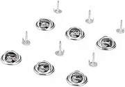 [SHINEOFI] 50pcs Butterfly Hat Spurs Cap Pin Backs Locking Pin Keeper Diy Craft Accessories