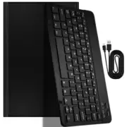 PU Leather Flip Cover w/ bluetooth Keyboard f Samsung Galaxy Tab A 10.1 SM-T587P