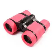 Binoculars Children Telescope Anti Skid Rubber Grip Outdoor Toy Kids Gifts Pink