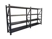 New 3Mx2M!! Garage Warehouse Metal Steel Storage Shelving Shelves Racking Racks