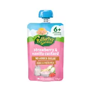 Rafferty's Garden Strawberry & Vanilla Custard Pouch 6+Months | 120g