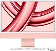 iMac (24-inch, Apple M3 chip with 8‑core CPU and 10‑core GPU, 8GB Unified Memory, 256GB) - Pink