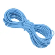 Elastic Cord Heavy Stretch String Rope 3/32" 11 Yards Lake Blue
