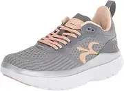 [Gravity Defyer] G-DEFY XLR8 Run Women’s Supportive Running Shoe | VersoCloud® Technology for Pain Associated with Prolonged Standing or Walking | Arch Support | Diabetic Shoes | Wide Shoes | Free Custom Orthotic