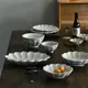 玩物志 山荷葉日本粉引手工碗盤餐具套裝 復古粗陶米飯碗面碗湯碗
