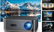 [1000 ANSI/Auto Focus] 4K Home Theater Projector with WiFi 6 and Bluetooth