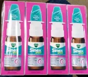 4 Vicks Sinex Severe Spray, Moisturizing Ultra Fine Mist - 11/2025