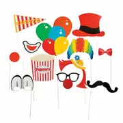 Circus Photo Props (Pack of 12)