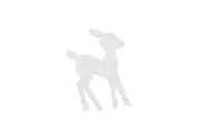 Christmas Reindeer Lighted Decoration 3D Reindeer Yard Decor for Lawn Garden Porch-Little deer
