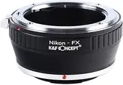 [K&F Concept] Lens Mount Adapter, for Nikon AI/F Nikor Mount Lens to Fujifilm X Mount/FX Camera, for Fuji XT2 XT20 XE3 XT1 X-T2