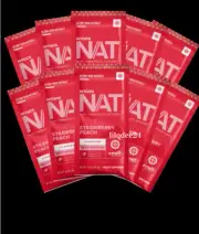 Pruvit Keto OS NAT Ketones Charged Strawberry Peach 10 pack Exp. 12/25