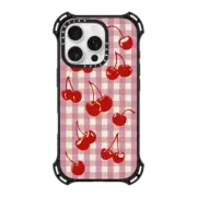 iPhone 16 Pro Bounce Case MagSafe Compatible Cherry Gingham