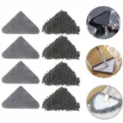 Tracked Triangle Rag Dust Mop Replacement Head Pads Sweep Flat Clean Glass Tool`