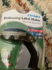 DYMO Embossing Label Maker w/ 3 DYMO Label Tapes Organizer Xpress Pro Brand NEW!