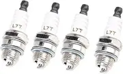 4pcs lot Spark Plug STROKE ATV MINI SUPER POCKET BIKE Trimmer Mower 47CC 49CC 50CC L7T L7TC FOR 2