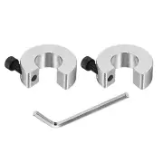 SBR16 Linear Rail Shaft Stop Collars with a Nickel Flat Head Wrench 2pcs