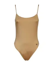 Logo sling one-piece swimsuit IT4,IT5,IT2,IT3,IT1 Nude