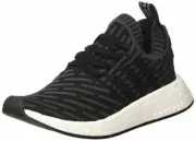Adidas Women's NMD_R2 Primeknit Black/Pink Sz 10.5 BA7239 Running Shoe