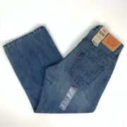 Levi’s 550 Relaxed Fit Tapered Leg Size 8 Husky 28 X 23