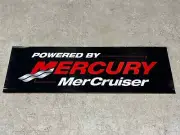 Genuine Decal "Powered By Mercury MerCruiser" Mercury Marine Decal 17" x 5 1/2"