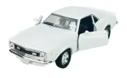 WELLY OLD TIMER 1968 CHEVROLET CAMARO Z28 WHITE 1:34 DIE CAST METAL NEW IN BOX