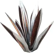Metal Agave Plants Sculpture Lawn Yard Decorations Artificial Tequila Plant Statues Rustic Garden Yard Art Ornament