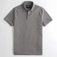 在飛比找Yahoo奇摩購物中心優惠-Hollister HCO 短袖 polo 灰色 1220