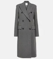 [Sportmax] Sportmax Adua wool and cashmere coat UK 6 grey