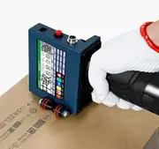 Handheld Inkjet Printer Date Code QR Code Barcode Logo Marking Machine 600DPI