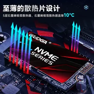 固德佳GXF PRO M.2 NVMe 2242 PCIe4.0 512G 1TB M2固態硬碟SSD