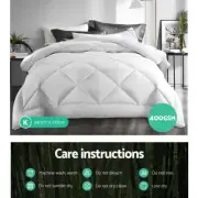Giselle Bedding King Size 400GSM Microfibre Bamboo Microfiber Quilt
