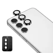 ZUSLAB Galaxy S24 Metal Camera Lens Protector Aluminum Alloy Lens Protective Cover - Space Black