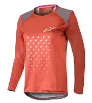 Alpinestars Stella Alps 6.0 Long Sleeve Jersey - Red Size M
