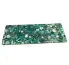 Green Agate Coffee Top, Kitchen Counter Top, Agate Stone Dining Top Home Decors