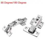90 Degree/175 Degree Hinges Iron Nickel Plated Cabinet Concealed Door Hinges