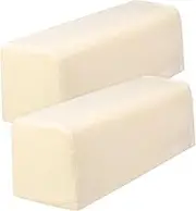 Cabilock 2Pcs Elastic Armrest Protector Covers Solid Color Armrest Protective Cloth for Sofa and Comfortable Beige Covers for Long Term Use