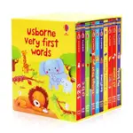 （現貨🍀小達人繪本館）學前啟蒙套裝 USBORNE VERY FIRST WORDS  10冊 認知啟蒙系列 0-5歲