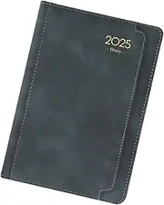 Daily Planner 2025, Compact Planner Weekly Notebook, Undated Agenda Planner, Monthly Tabs Planners with Compact and Portable Size for Weekly Planning and Achieving Success (1 Piece)