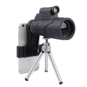 MOGE 50x60 Monocular Telescope Red dot Laser Night Vision Tripod Phone Holder