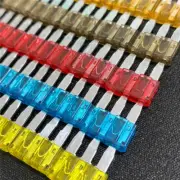 25 PACK Mixed Micro3 3 Prong Blade Fuses 5A 7.5A 10A 15A 20A Assortment Kit Auto