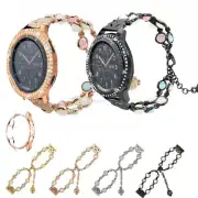 OZ Bling Watch Case + Pearl Beads Band Strap For Samsung Galaxy watch 3 41/45mm