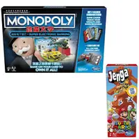 在飛比找momo購物網優惠-【MONOPOLY 地產大亨】熱門桌遊組合(地產大亨超級電子