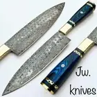 Custom Handmade Professional Damascus Steel Chef's knife Sharp Steak Chef knives