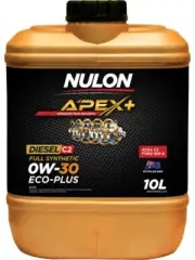 Nulon Apex+ 0W-30 ECO-PLUS C2 Engine Oil 10L Full Synthetic (APX0W30C2-10)